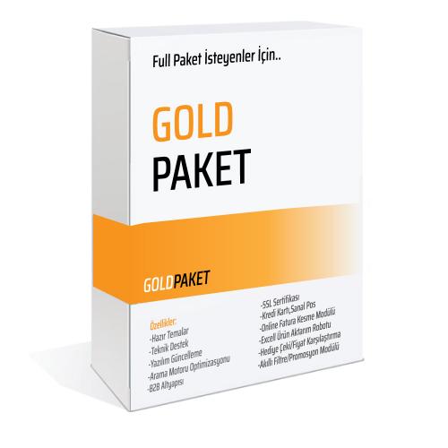 Gold Plus Paket Yıllık Ücret - E-ticaret - Dokuz Yazılım