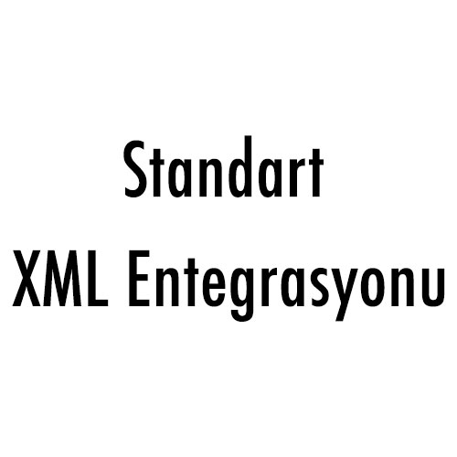 Standart XML Entegrasyonu